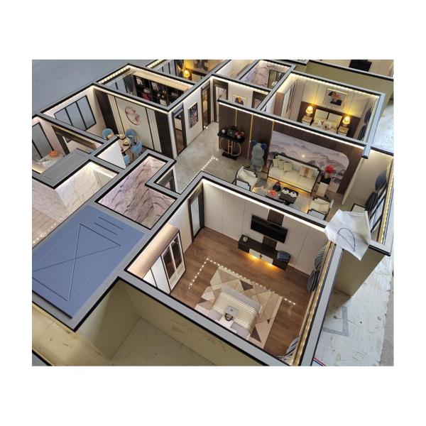 LED Lighting Architectural Interior Model 1:25 House Interior Design Model