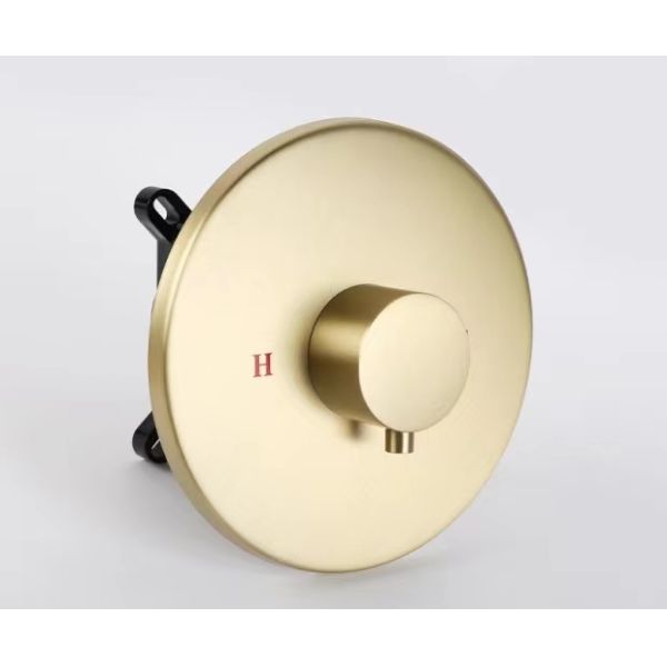 Wall Mounted Shower Pressure Control Valves Mixer Faucet for Modern Bathroom Design