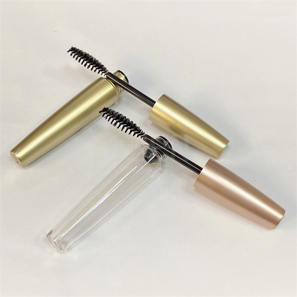 Vara formada oval PETG plástico 7ml de Matte Rose Gold Mascara Tube With