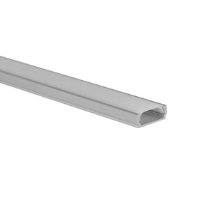 LED Strip Aluminium Profile with PC Diffuser cover surface mounting led channel