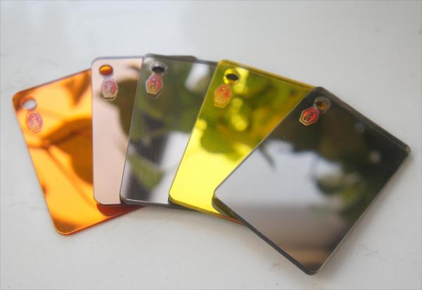 1-6mm Acrylic Mirror Sheet Outdoor Indoor With High Reflective