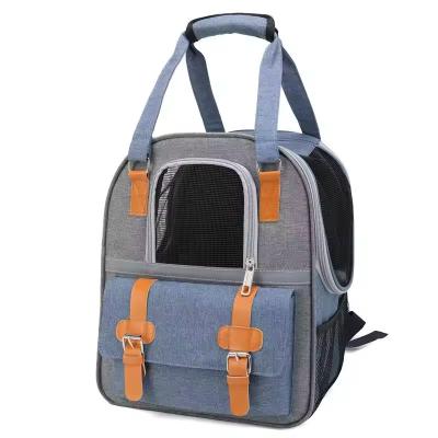 Oxford Pet Carrier Bag Semi Circle Dog Carrier Backpacks Breathable