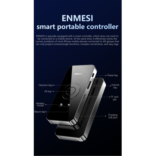 ENMESI V30 AR умные очки USB-C интерфейс 1920 * 1080 разрешение 3D очки