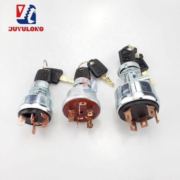 JUYULONG Engine Spare Parts 320 312 317 Excavator Ignition Switch 6 Lines 7Y3918 for CAT  Engine Repair Spare Parts