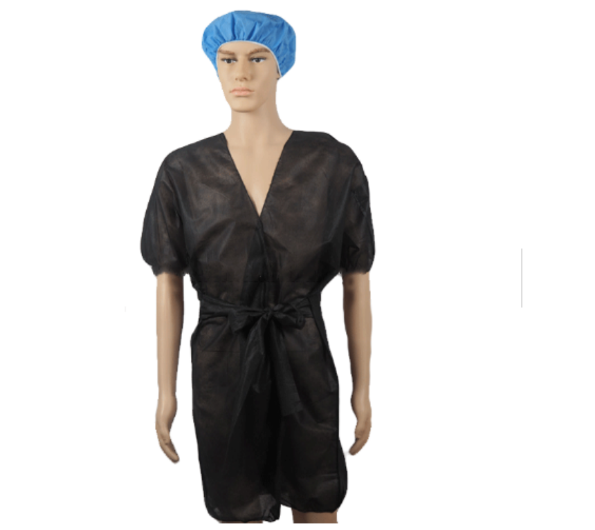 PP Non Woven Disposable Kimono Robes Eco friendly hairdressing salon