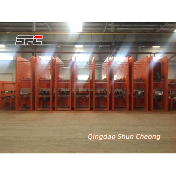 PLC Control Rubber Vulcanizing Press with Cooling System and Customizable Size for Conveyor Belt Vulcanizing Machine