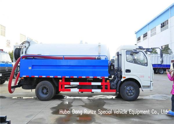Vacuum Jetting Truck With High Pressure Jetting Pump and Vacuum Pump 5500Liters