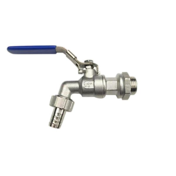 Nominal Pressure Pn1.6MPa Stainless Steel Garden Faucet with Thread and Water Media