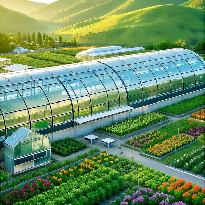 Multi Layer Agricultural Steel Frame Buildings Recyclable Anti Corrosion