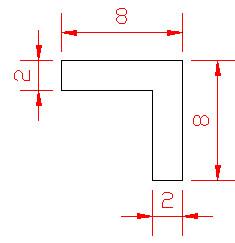 Decorative Thickness 2mm Copper Alloy L Section 8mm Height Copper L Bar