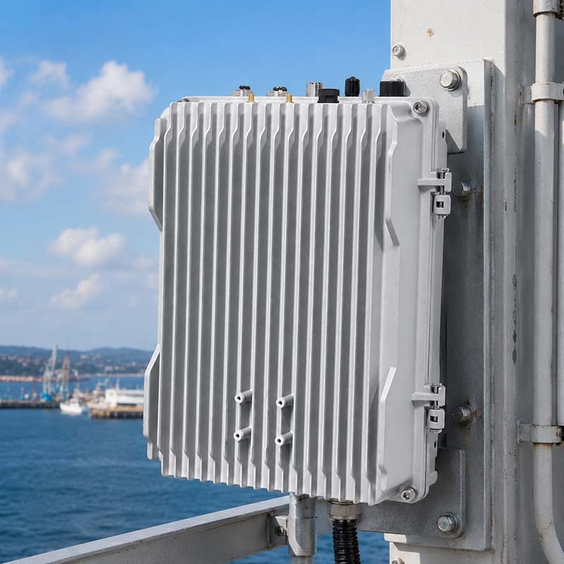 Outdoor and Indoor Marine AIS Base Stations for Port, Coastal, VTS and AIS AtoN Monitoring