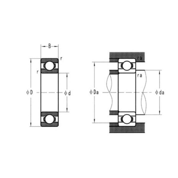 684CE Full ceramic bearing ZrO2 /Si3N4/SiC/Al2O3 material 4x9x2.5mm China supplier Haining bearing luoyang bearing
