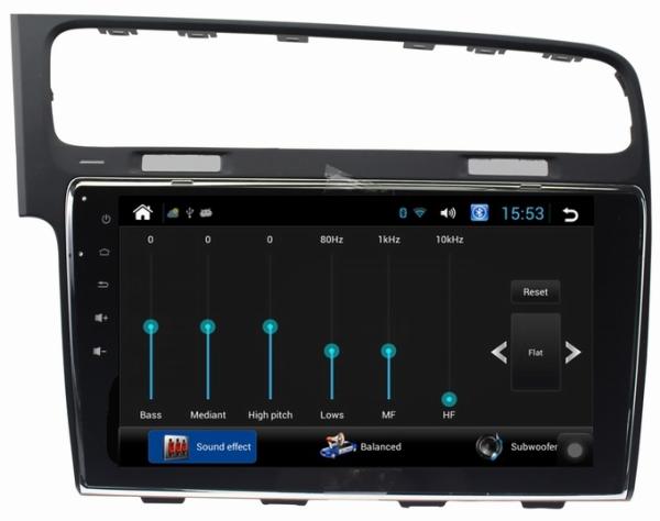 Ouchuangbo autoradio DVD GPS stereo multimedia android 4.2 VW golf 7 support 4 core canbus aux