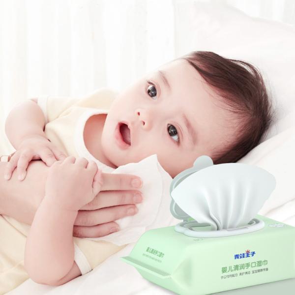 Sensitive Newborn Bamboo Fiber Wet Baby Wipes Skin Natural Care