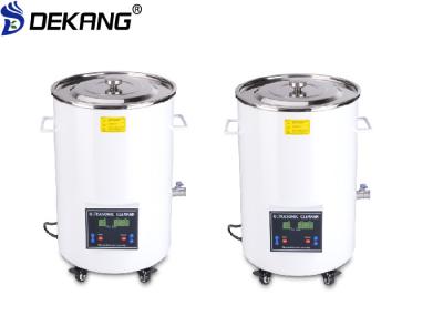 32L Cylindrical Ultrasonic Cleaning Machine 60W Digital Control Barrel Style