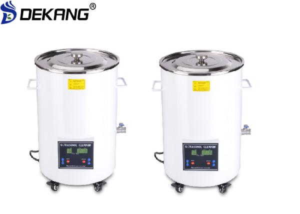 32L Cylindrical Ultrasonic Cleaning Machine 60W Digital Control Barrel Style