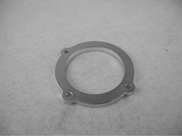 Silverwhite annodized CNC Aluminum Parts , Turning Machined Metal OEM service