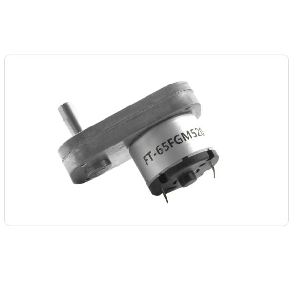 Custom 3-12V Low Rpm DC Gear Motor High Torque With Flat Gearbox