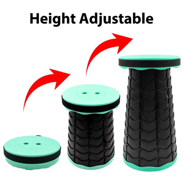 9.65x2.36inch Retractable PP 2.16lb Outdoor Camping Chair