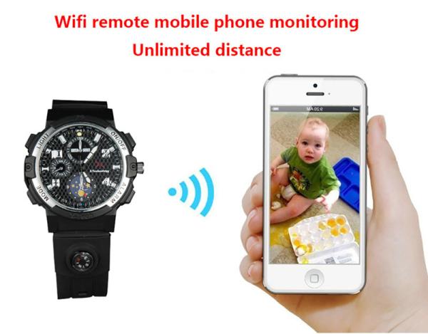 Y32 32GB 720P WIFI IP Spy Watch Camera Wireless Remote CCTV Video Monitor IR Night Vision Home Security Nanny Camera