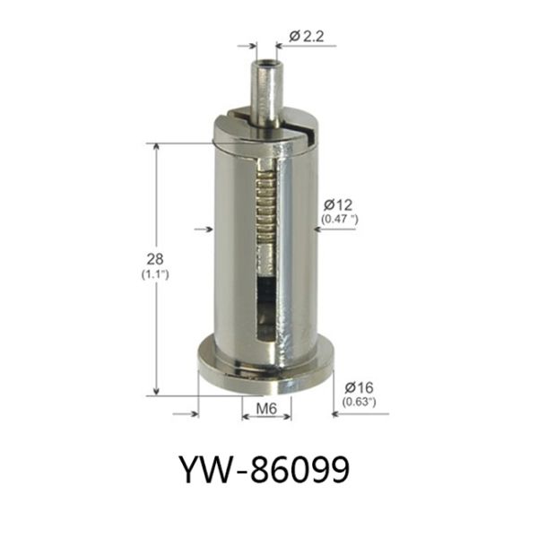 Agarrador del cable del agarrador del hilo femenino para el sistema colgante Art Installation YW86099