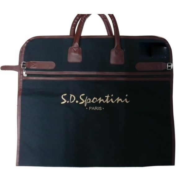 Sd.Spontini 800d Oxford Fabric Suit Cover Bags, Custom Garment Bag With Metal Ring Hanger