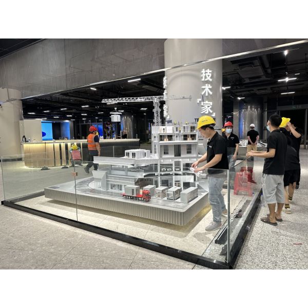 Aecom Basswood Миниатюрные архитектурные модели Сямэнь TOD