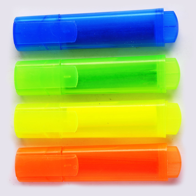 Custom logo reliable quality fluorescent color marker pen set