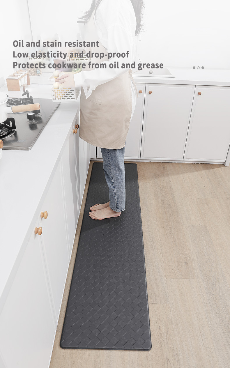 КУЧИНСКИЙ МАТ Вневодные и нескользящие ковры из ПВХ для предотвращения усталости на кухнях