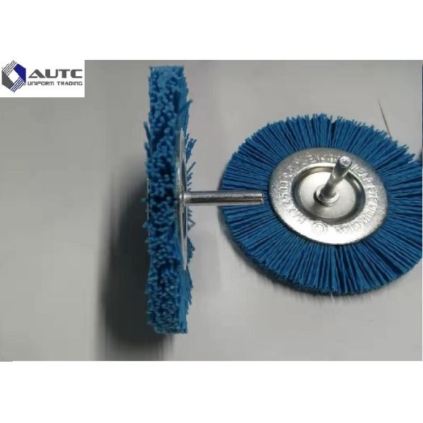 Истирательный цвет диаметра провода щетки 1.4мм колеса провода нейлона красный для полировать