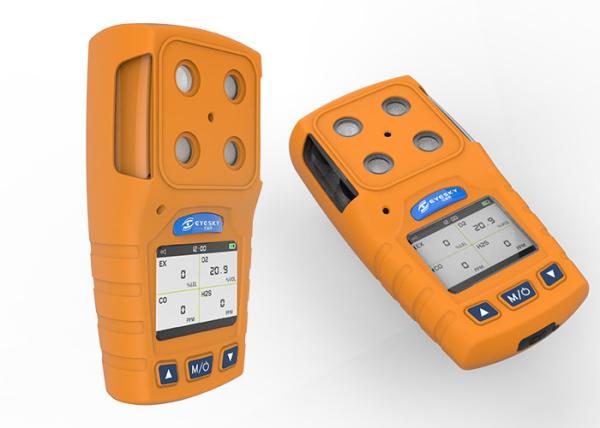 CO前H2S O2の検出のハンドルの携帯用多ガス探知器ES30A