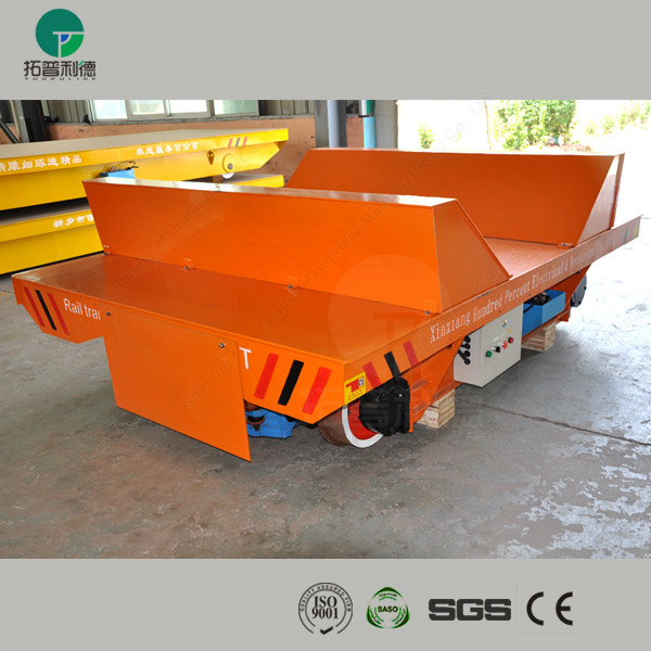 5 t motorised  railway bogie price for steel mill coil movement