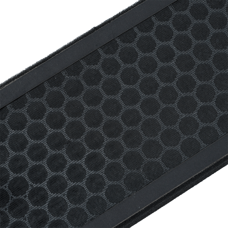 Black Activated Carbon V Bank Filters 16x25x2 Hepa Filter ODM