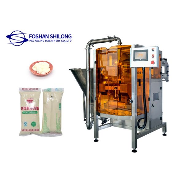BOPP / CPP Liquid Packing Machine For Honey / Ketchup Sachet