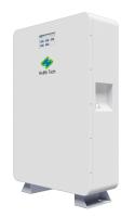 6000 ciclos Sistema de armazenamento de energia para casa todo em um 550x440x125mm
