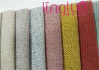 Linha do fio de Golded dentro da tela de estofamento escovada 140cm de linho do Chenille