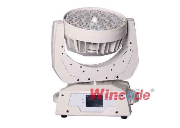 Powerful Motors LED Moving Head Light 36pcs 18 Watt RGBW+UV+L 7 In 1 For Wedding