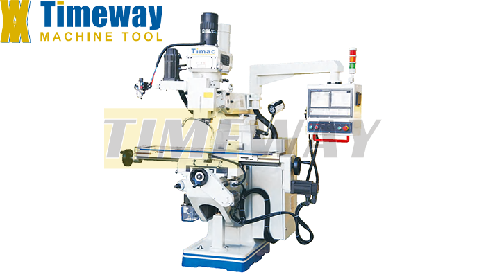High Precision Table Moving CNC Turret Milling Machine KTM250 Outlet for Metal Machining