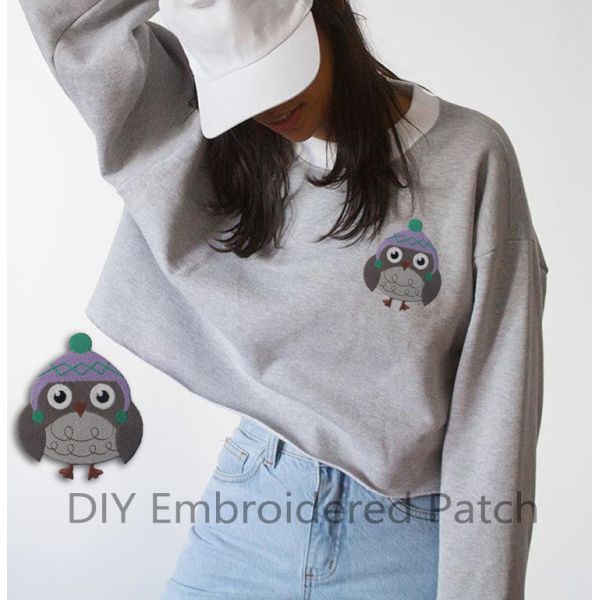 ODM Partial Embroidered Animal Patches Embroidered Patches For Clothes