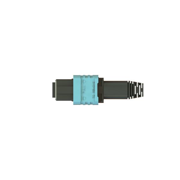 43 mm 16 cœurs Mini MPO connecteur à fibre optique pour fibre de queue de porc avec ferrule céramique