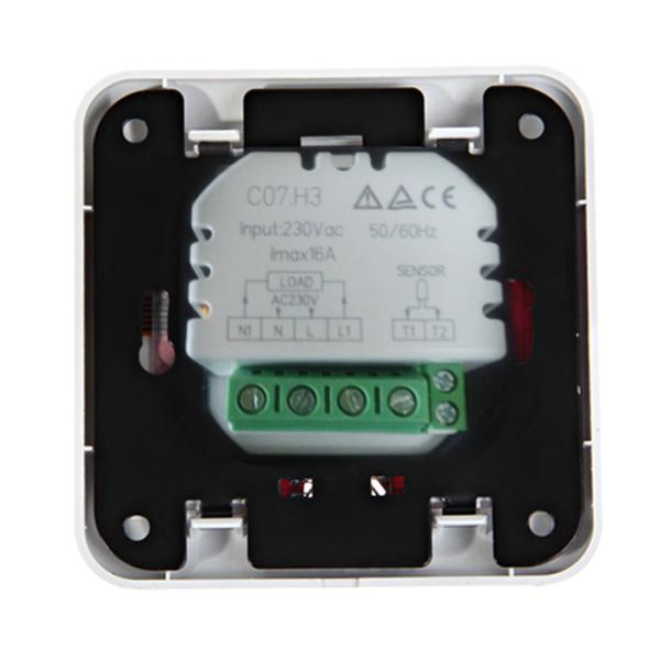 Factory supplier digital lcd room thermostat for floor heating