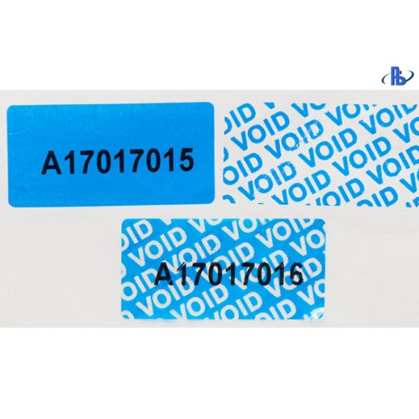 Void If Removed Tamper Proof Security Stickers Labels Serial Number