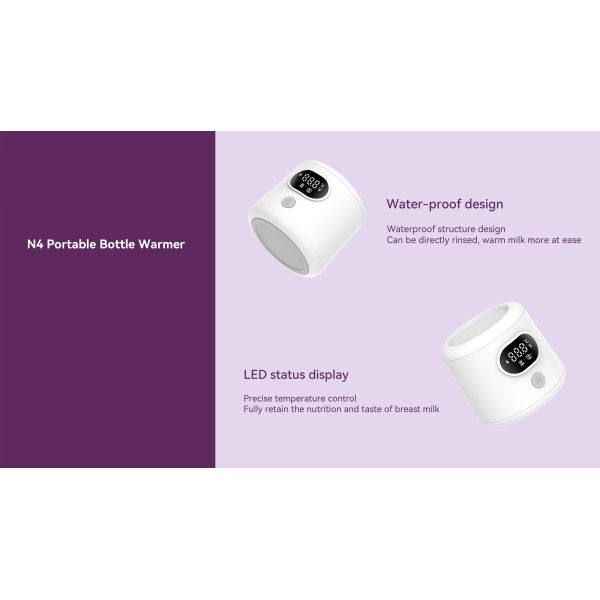 Le dernier chauffage rapide chauffe-bouteille portable avec 3 adaptateurs chauffe-bouteille de voyage sans fil avec la plupart des bouteilles