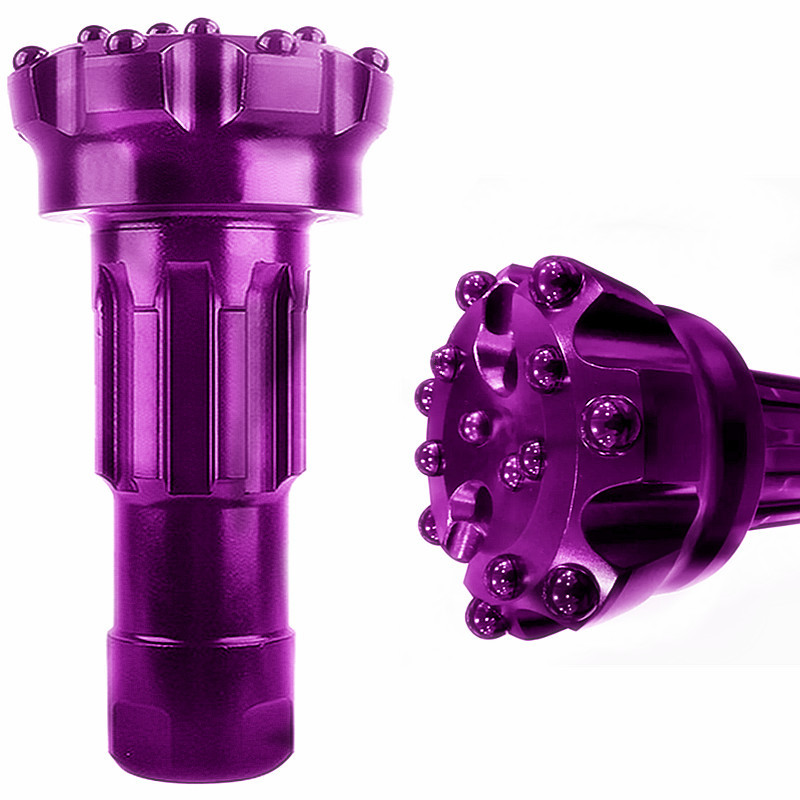 DTH Hammer Drilling Bit Hard Rock Formations Drill Tools Wear Resistance DTH Button Bit