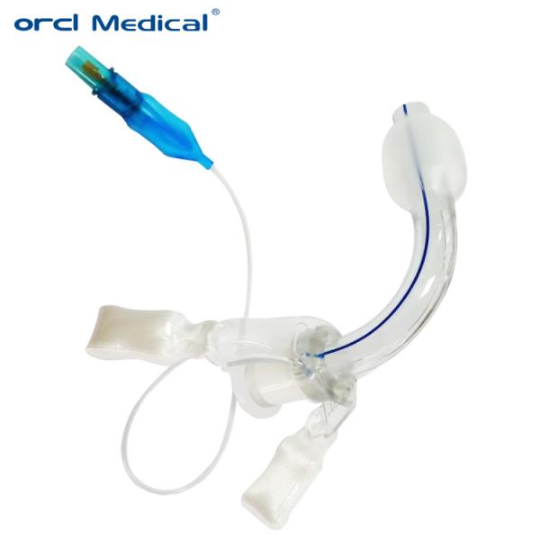 Tubo de traqueostomia de punho de PVC esterilizado com cânula interna Tubo de traqueostomia preço de fábrica
