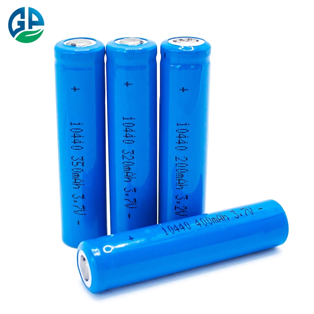 IEC62133 Approved 400mAh 3.7V 10440 Li Ion Battery AAAA Size for Smart Pen Handwriting