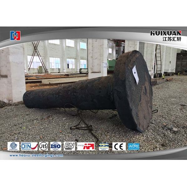 вковка вала цапфы энергии ветра 34КрНиМо6, дует главные валы кованой стали