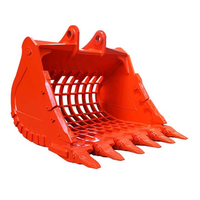 20ton Yellow/Black Wheel Backhoe Loader Excavator Spare Parts Casting Bucket for PC200