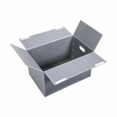Customized Plastic Reusable Boxes Waterproof Corrugated Plastic Bins Stackable