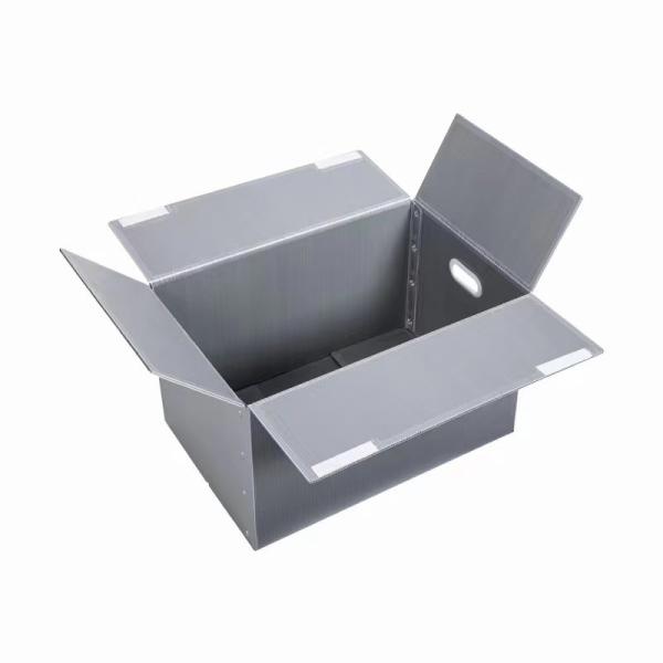 Customized Plastic Reusable Boxes Waterproof Corrugated Plastic Bins Stackable